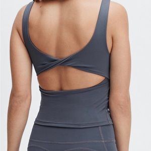 Fabletics Oasis Twist Back Tank - Sz L